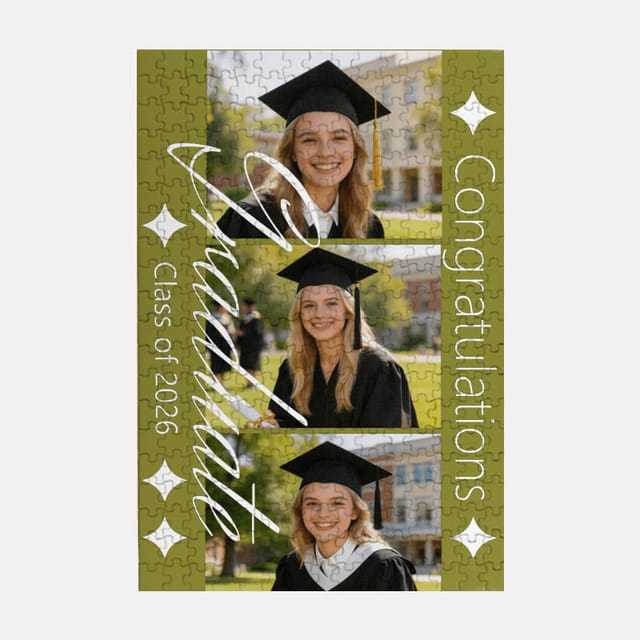 Custom Graduation Photo 300pcs Puzzle for Graduates Keepsake Gift
