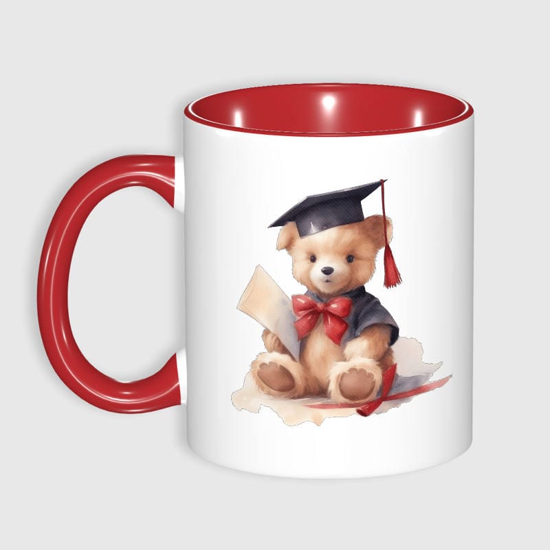 Graduation Teddy Bear Ceramic Mug for Grads Gift