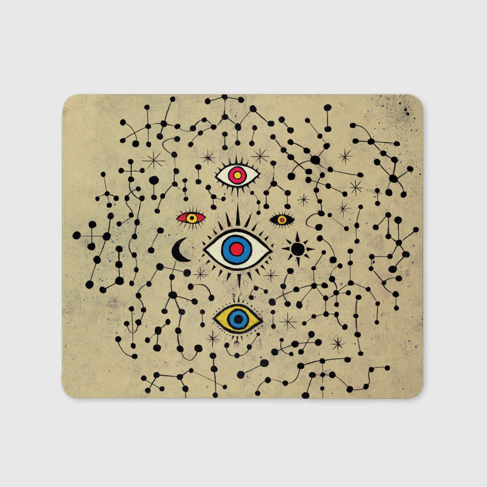 The Night of the Black Stars Mouse Pad