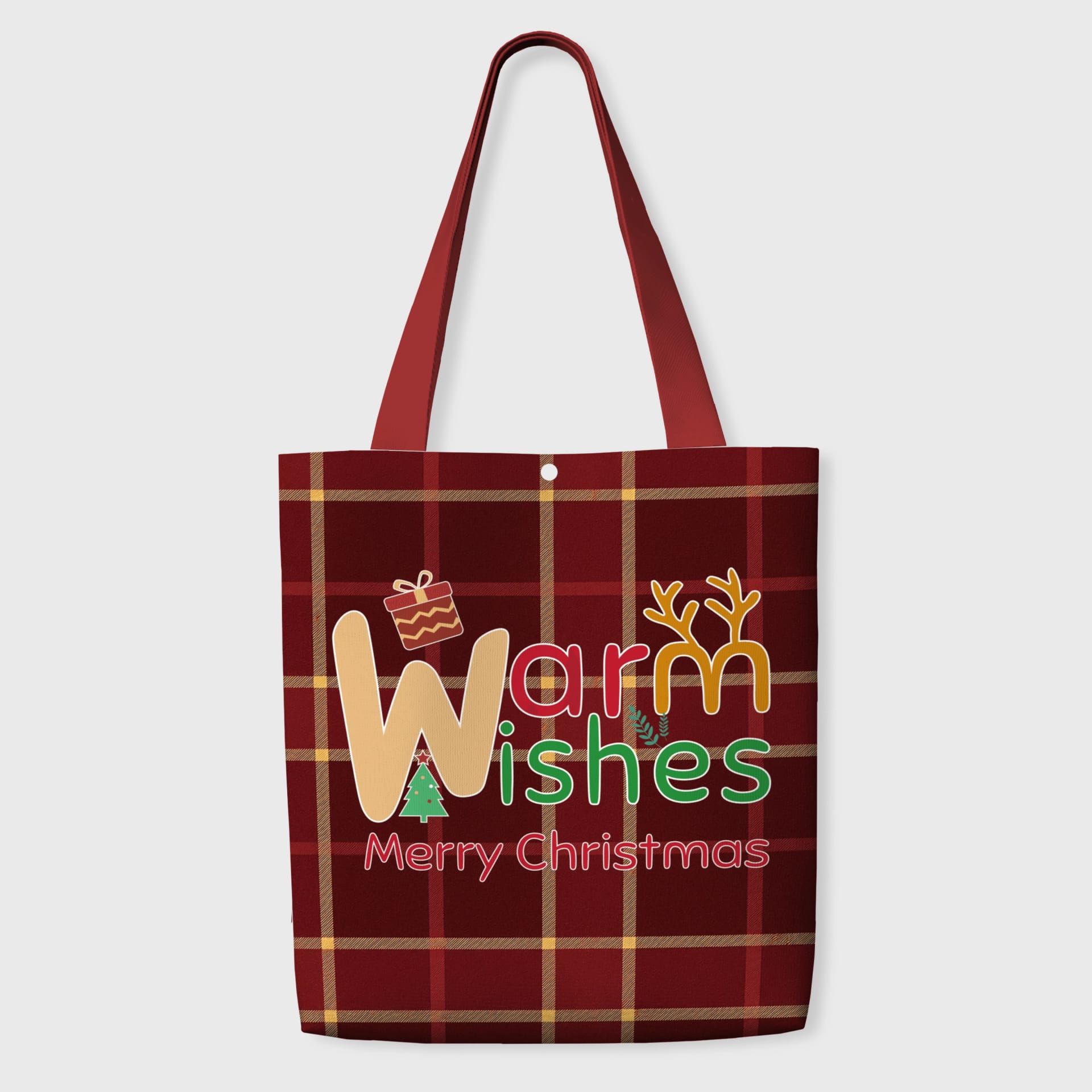 Personalized Canvas Tote Bag – Custom Printed Eco Reusable Bag for Shopping, Books, Work, Everyday Use