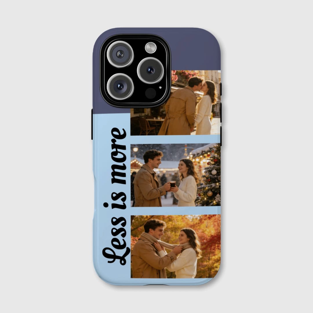 Personalized magnetic phone case with Film Panel for iPhone 15 / 15 Pro / 15 Pro Max / 16 / 16 Pro / 16 Pro Max / 17 / 17 Pro / 17 Pro Max, Matte Anti-Fingerprint Film Texture Cover, Strong MagSafe Compatible, Slim Shockproof Protective Phone Case - 1