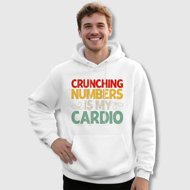 Funny Finance Quote Hoodie for Accountants Birthday Gift