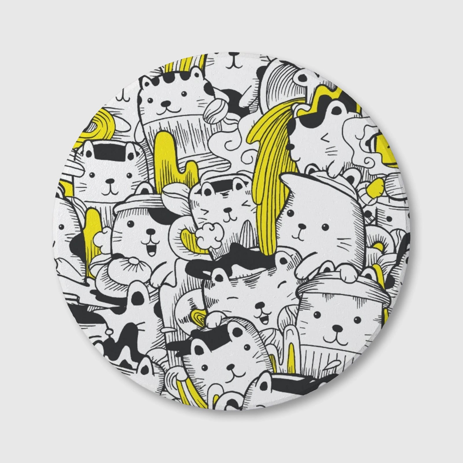 Custom Personalized Ceramic Coaster, Photo Coaster Gift for Home Decor, Custom Drink Coaster Gift for Coffee Lovers