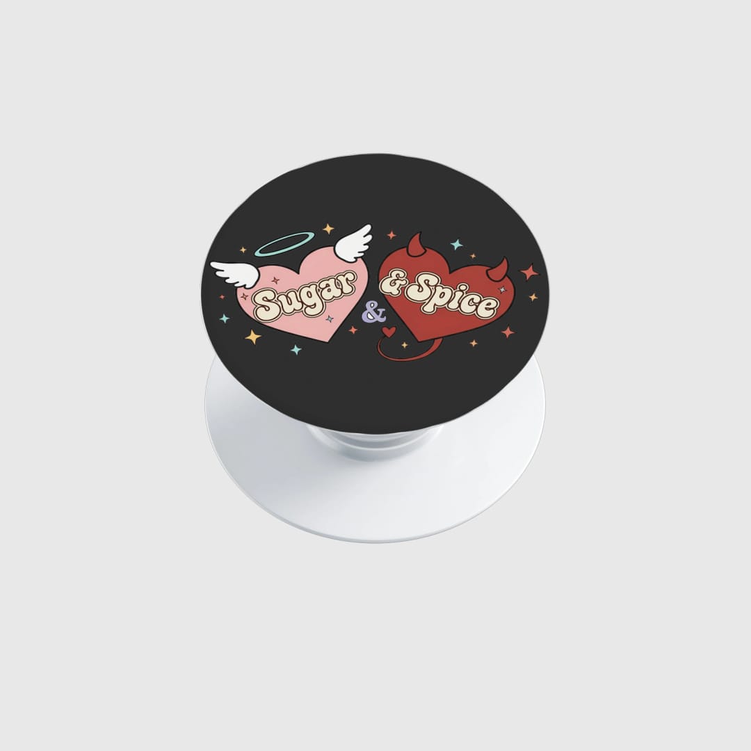 Custom Photo Phone Grip – Irregular & Round Shapes | 5 Premium Materials | 6 Airbag Bases | Personalized Pop Grip for Phones - 1