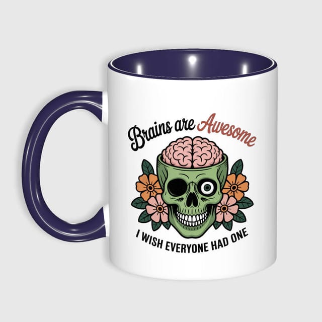 Funny Zombie 11oz Mug for Sarcastic Friends Gift