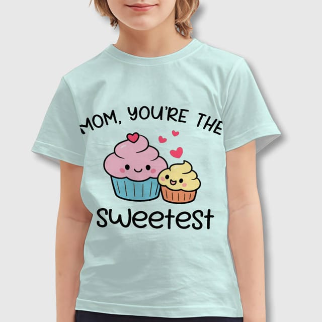 Cute Cupcake Kids T-Shirt for Mother's Day Gift