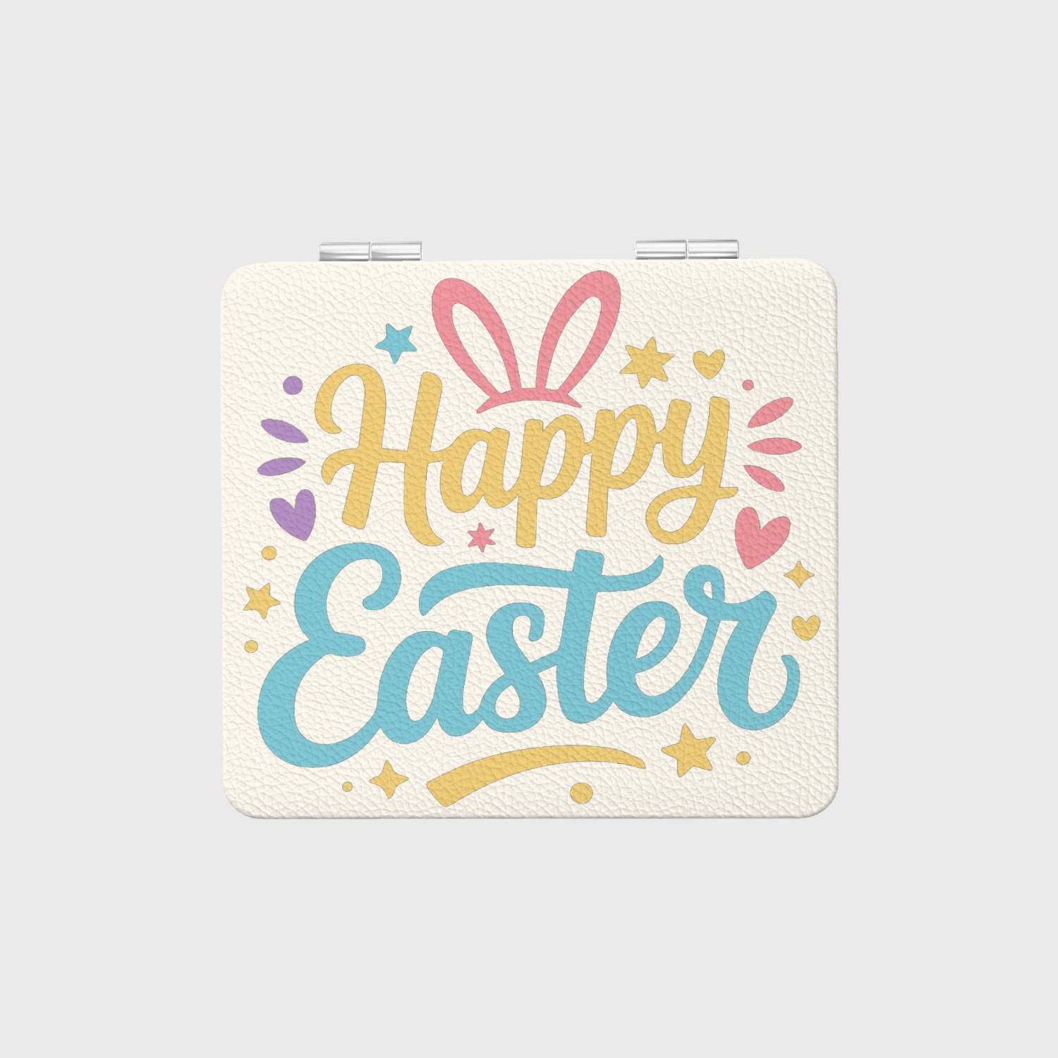 Easter Bunny Pocket Makeup Mirror for Girls Gift