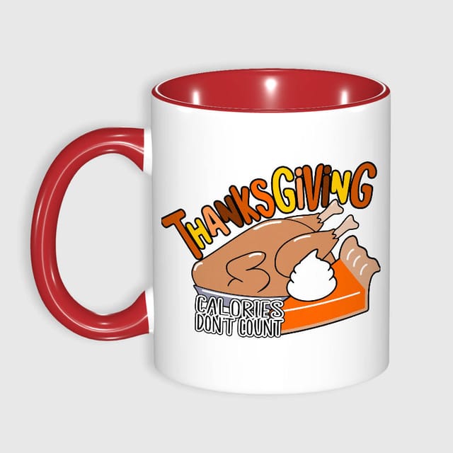 Funny Thanksgiving Turkey Quote Coffee Mug for Holiday Gifts