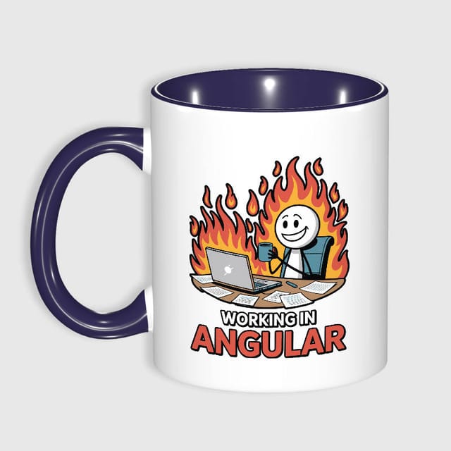 Funny Angular Dev Meme 11oz Mug for Programmers Gift