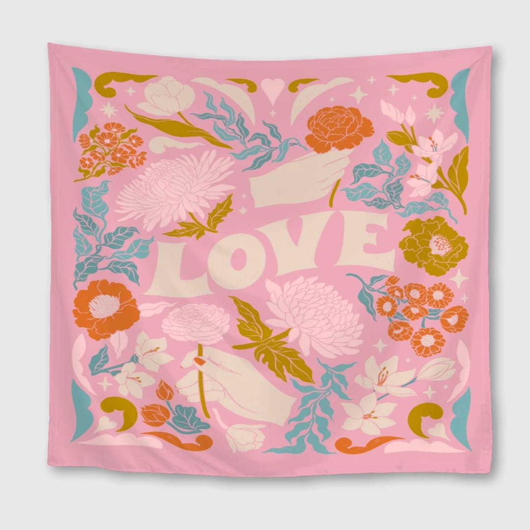 Custom All-Over Square Towel – Personalized Lightweight Square Scarf - 1