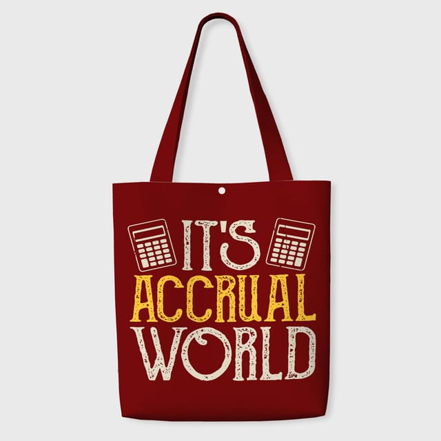 Funny Accounting Pun Tote Bag for Accountants Daily Use