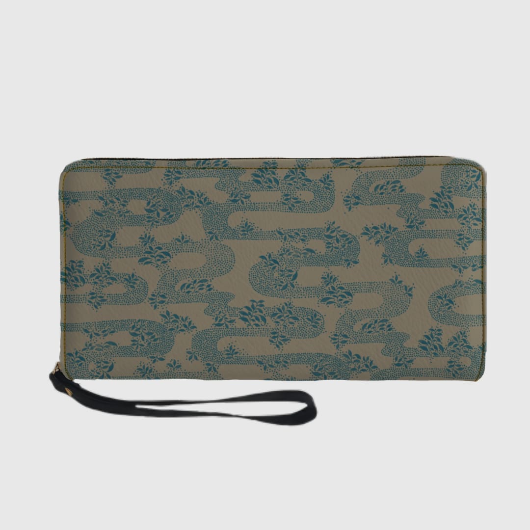 Zen Garden Path Zip Wallet - 1