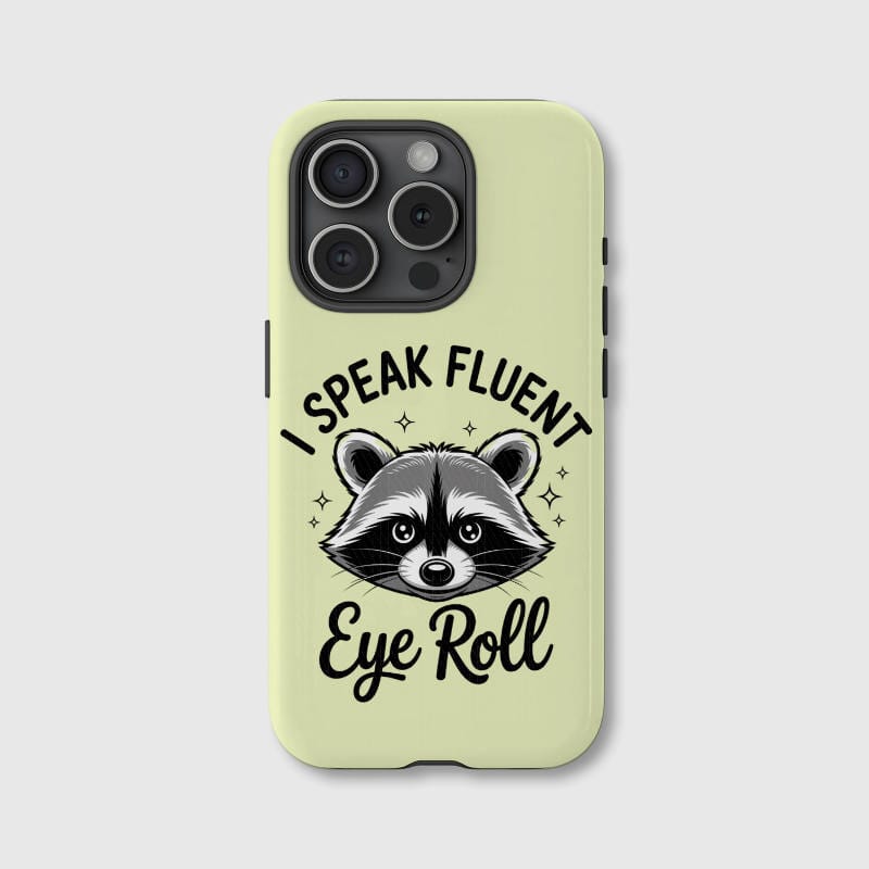 Funny Raccoon Magnetic Phone Case for Friend Birthday Gift