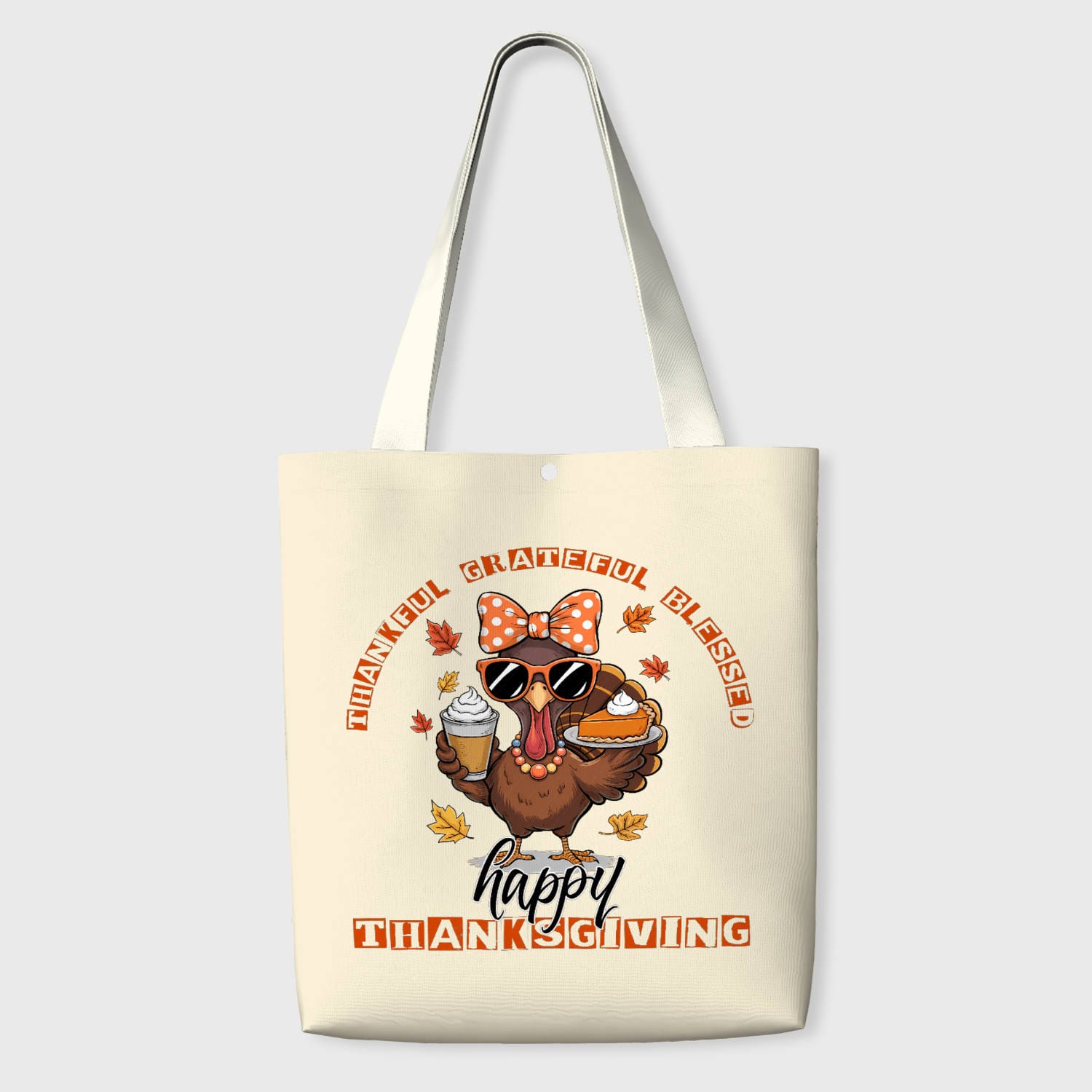 Funny Turkey Tote Bag for Thanksgiving Daily Use & Gifting