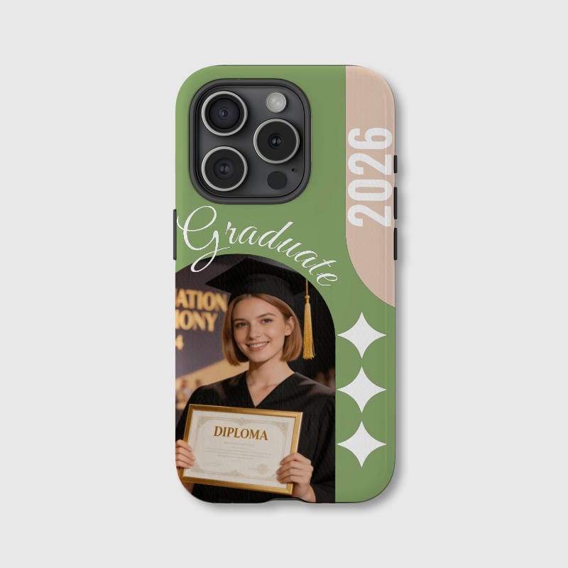 Custom Grad Photo Magnetic Phone Case for 2026 Grads Gift