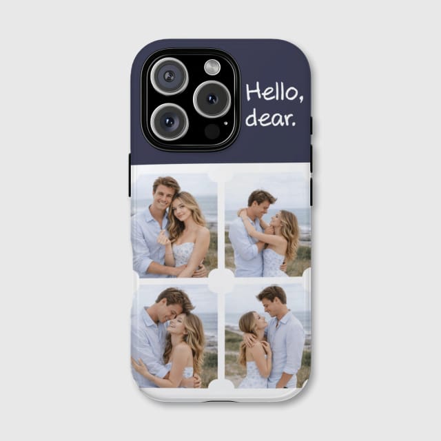 Personalized magnetic phone case with Film Panel for iPhone 15 / 15 Pro / 15 Pro Max / 16 / 16 Pro / 16 Pro Max / 17 / 17 Pro / 17 Pro Max, Matte Anti-Fingerprint Film Texture Cover, Strong MagSafe Compatible, Slim Shockproof Protective Phone Case