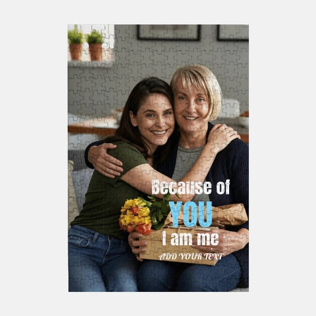 Custom Photo 300-Piece Puzzle for Mom Mother's Day Gift