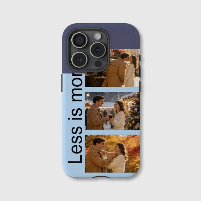 Custom Couple Photo MagSafe iPhone Case for Anniversary Gifts