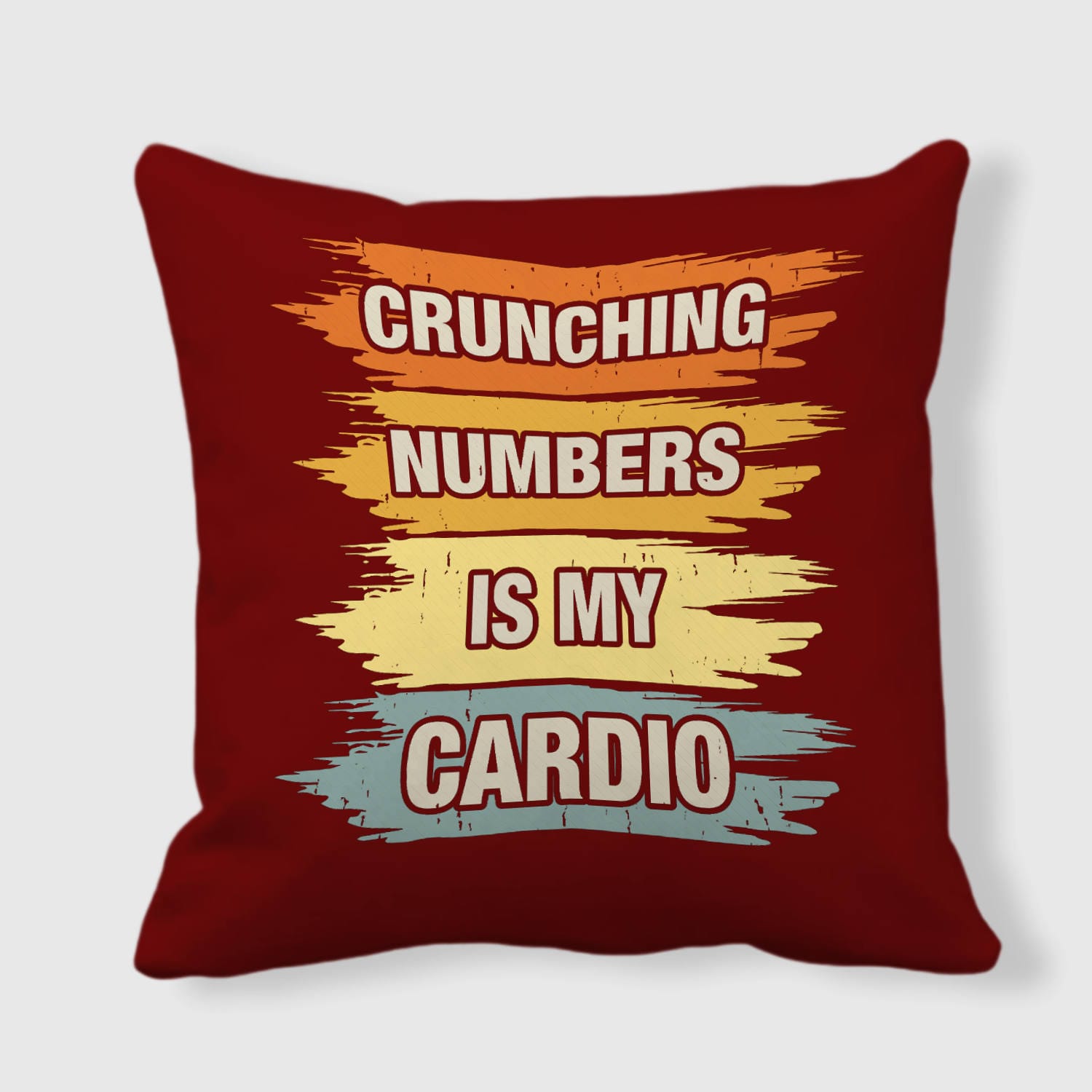 Funny Accounting Quote Throw Pillow for Accountant Office Gift