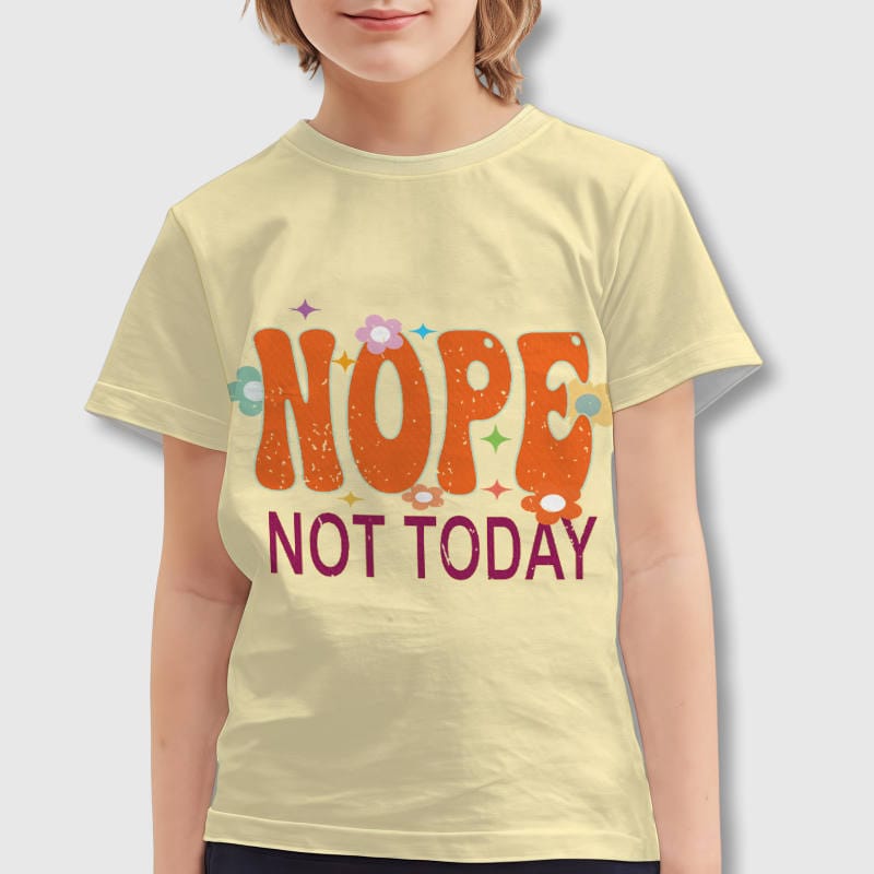 Retro Funny Quote Kids T-Shirt for Boys Girls Daily Wear