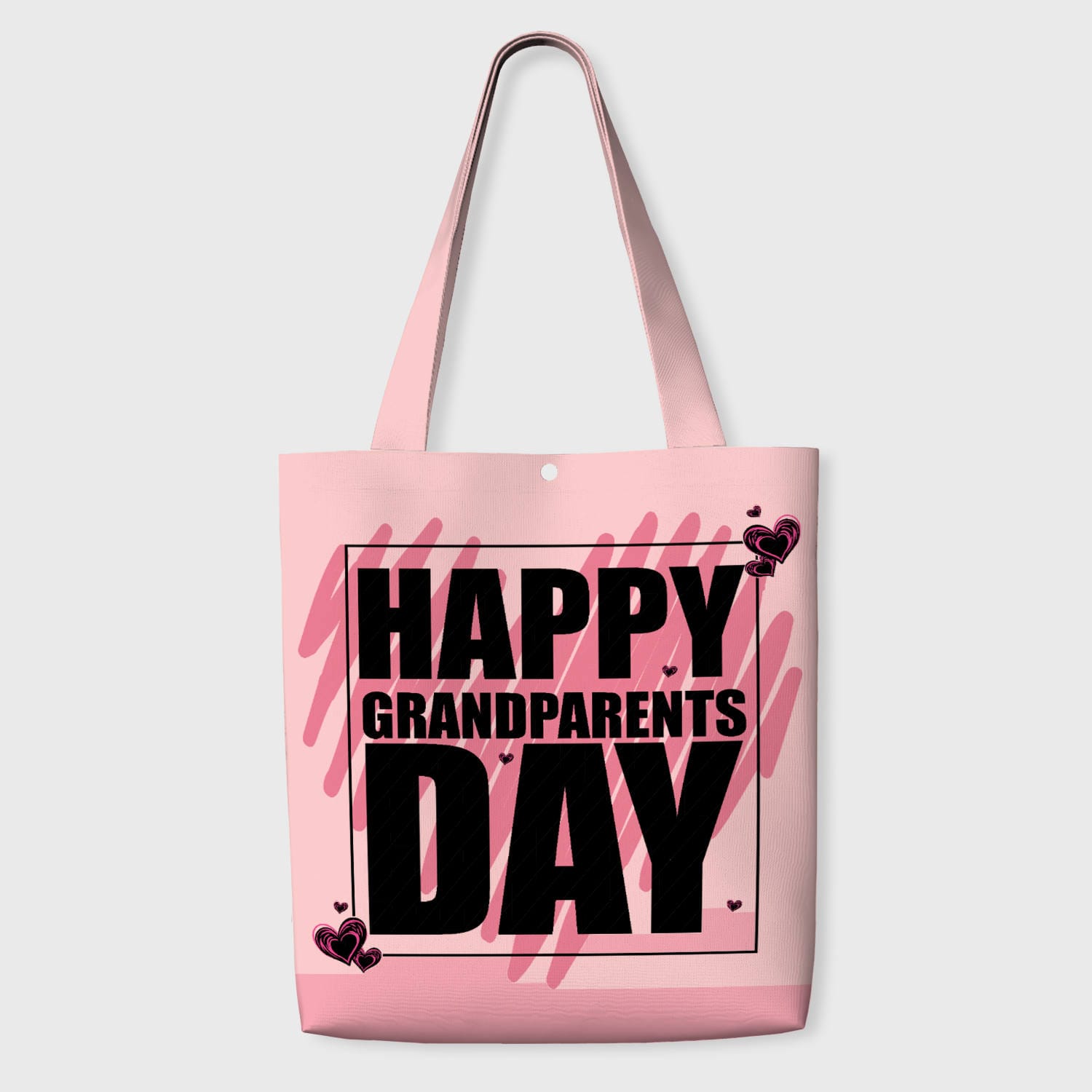 Happy Grandparents Day Tote Bag for Grandparents Daily Use