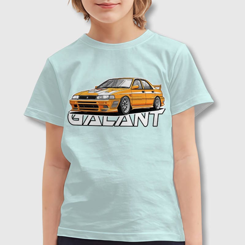 JDM Mitsubishi Galant Kids T-Shirt for Car Lovers Birthday Gift
