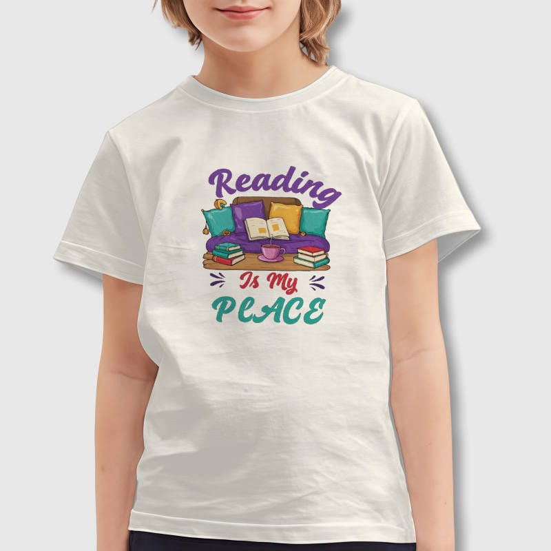 Reading Quote Kids T-Shirt for Book Lovers Back to School