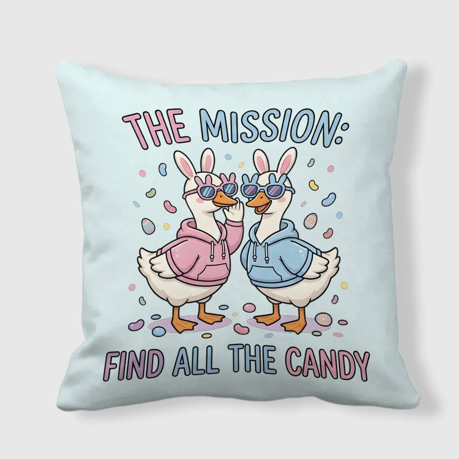 Funny Easter Duck Pillow for Kids Easter Gift