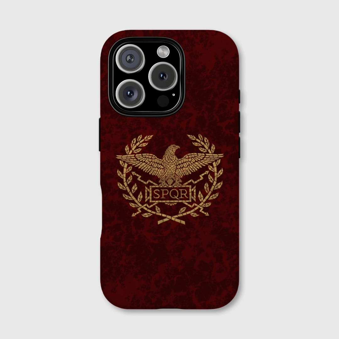 Mosaic Eagle of the Roman Empire magnetic iPhone Case - 1