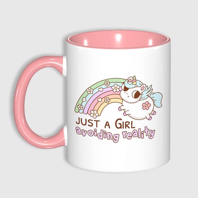 Cute Unicorn Funny Quote 11oz Mug for Girls Daily Use