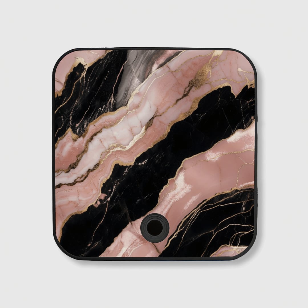 Midnight Rose Quartz Music Fridge Sticker - 1