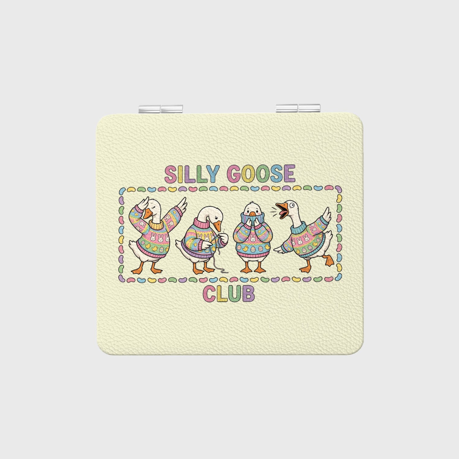 Silly Goose Club Mirror for Goose Fans Easter Gift