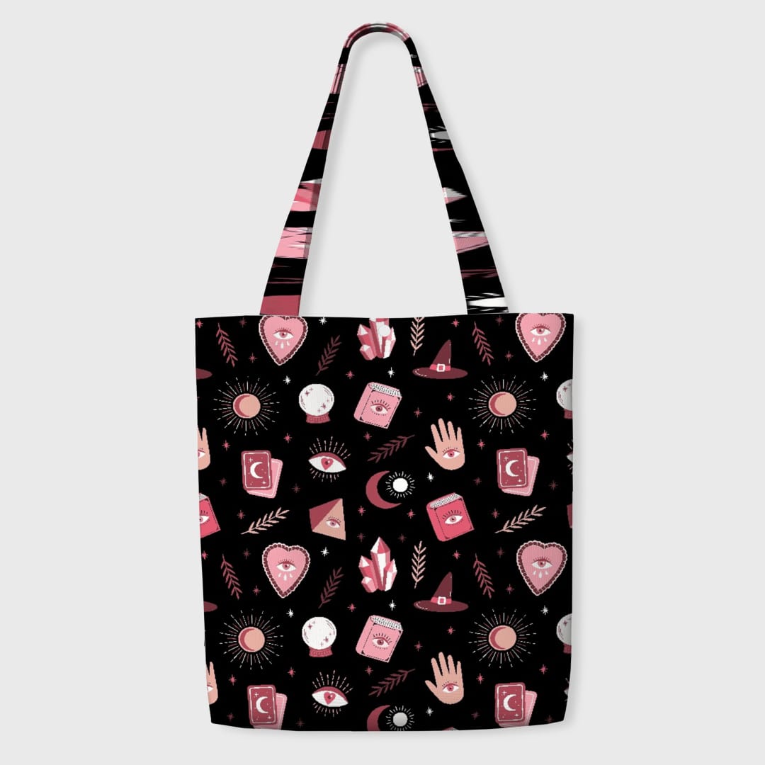 Personalized Canvas Tote Bag – Custom Printed Eco Reusable Bag for Shopping, Books, Work, Everyday Use - 1