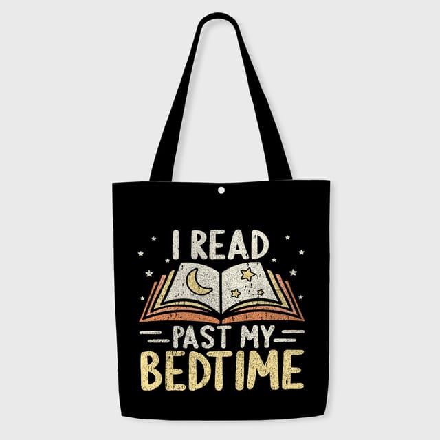 Funny Reading Quote Tote Bag for Book Lovers Daily Use