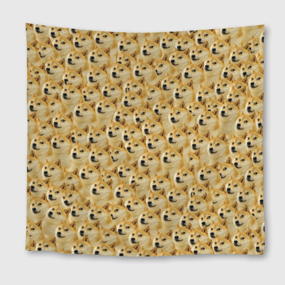 Doge Overload Square Towel - 1