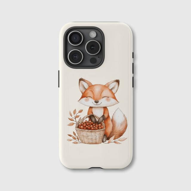 Cute Fox Magnetic Phone Case for Fox Lovers Gift