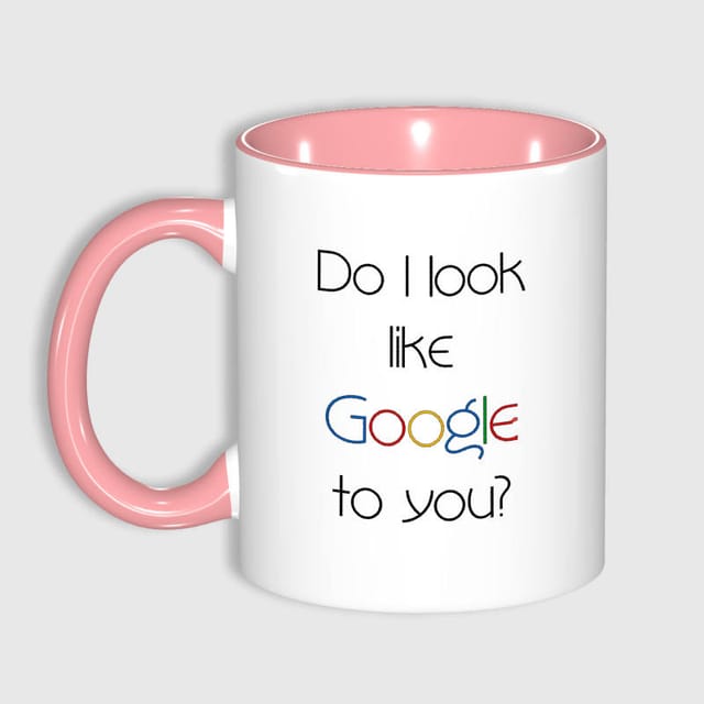 Funny Google Quote Coffee Mug for Coworkers Gag Gift