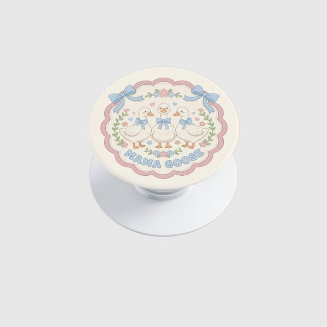 Cute Mama Goose Expandable Phone Grip for Mom Mother's Day Gift