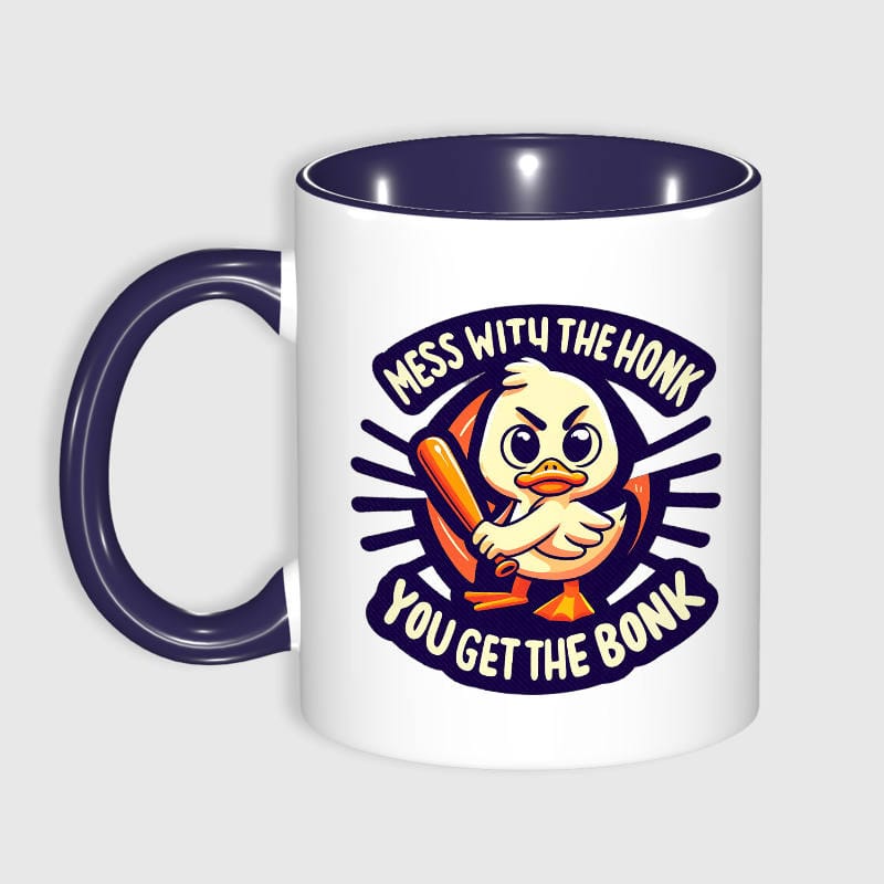 Funny Duck Quote Ceramic Mug for Duck Lovers Daily Use