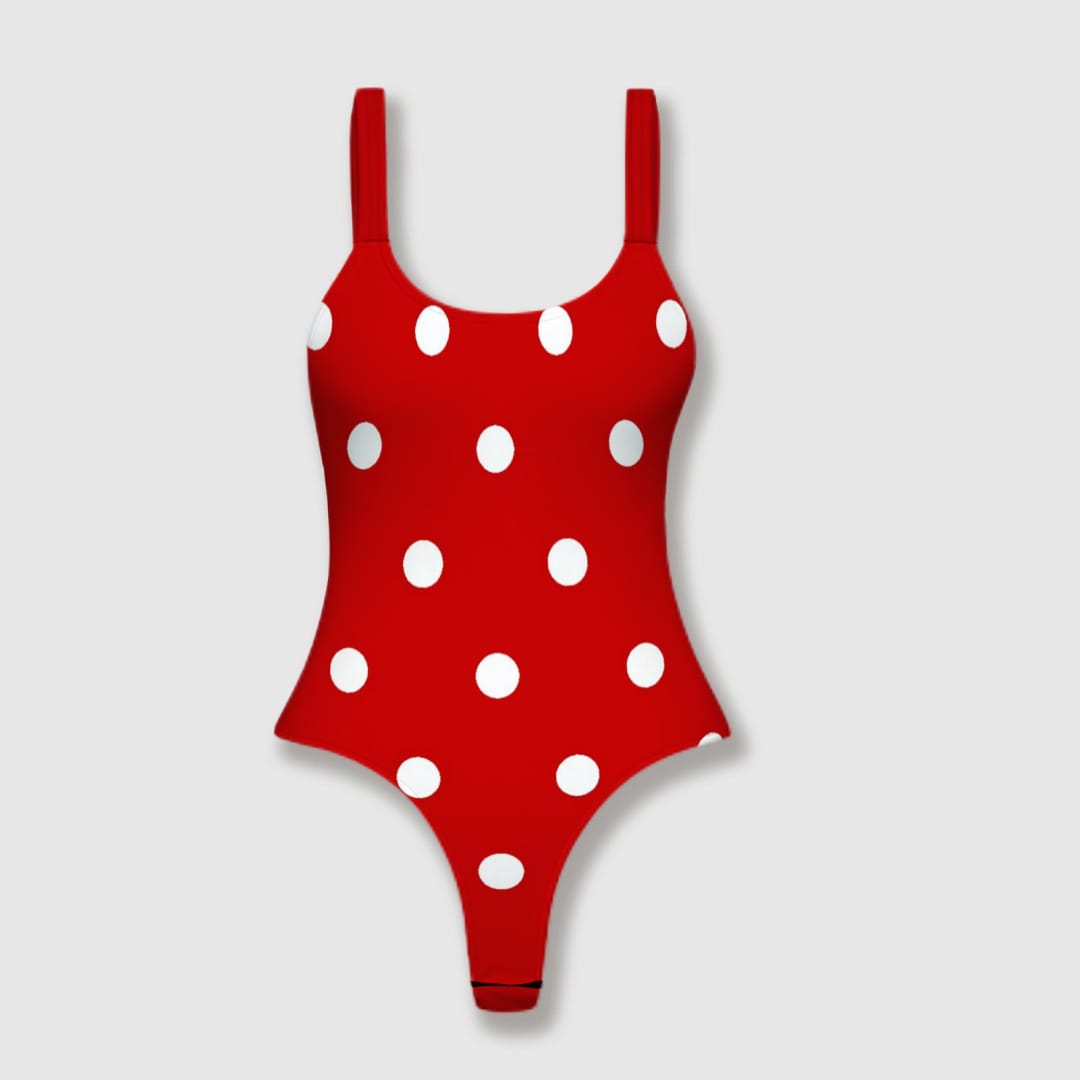 Women's Detachable Crotch One-Piece Bodysuit – Quick-Release Design, Soft Stretch Fabric - 1