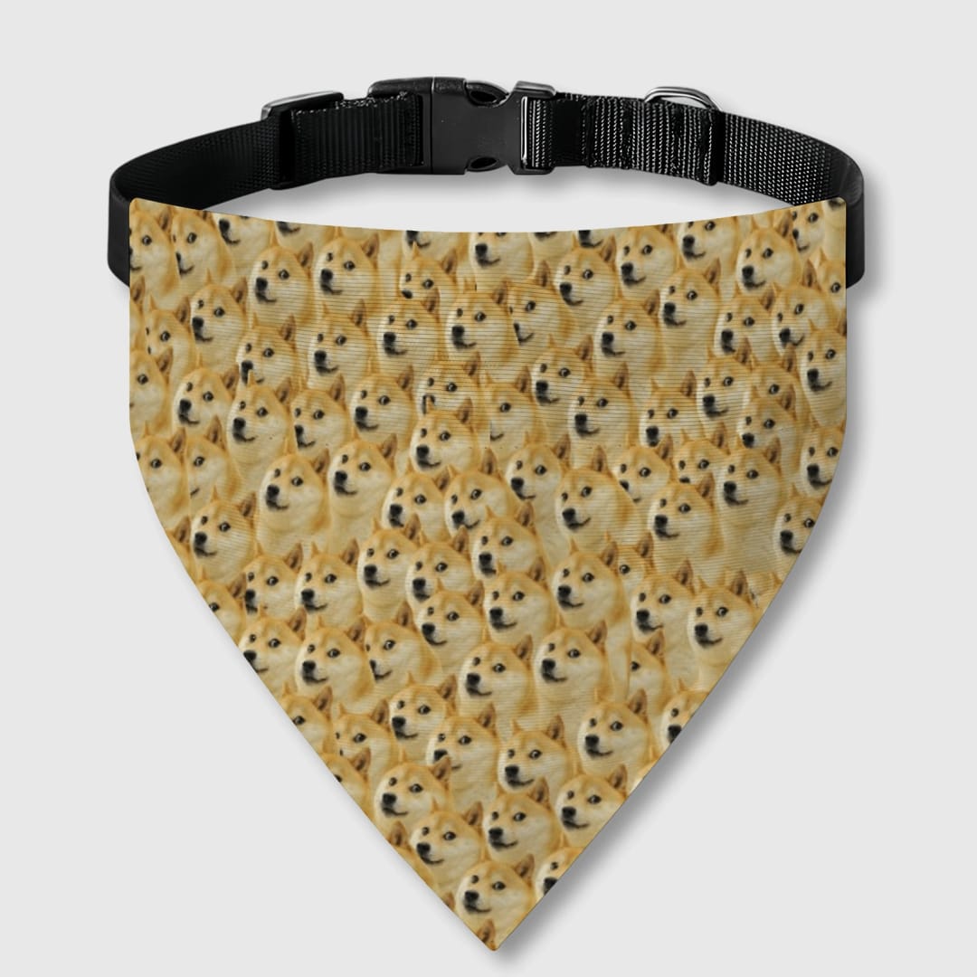 Doge Overload Bandana Bib - 1