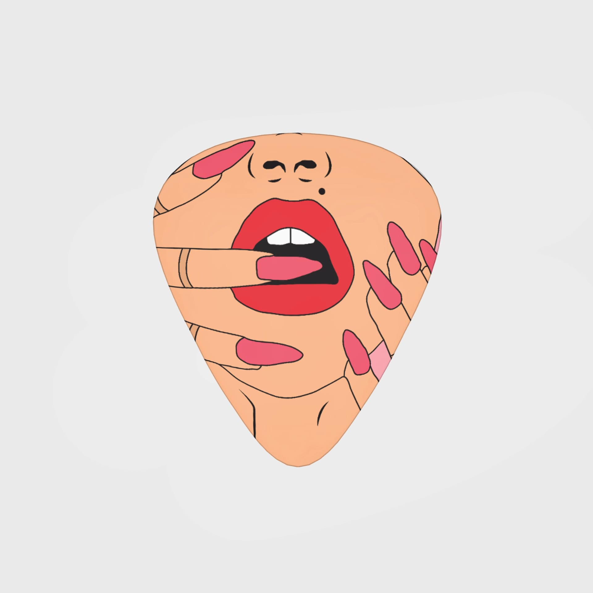 Pinup Lips Guitar Picks for Guitarist Gifts