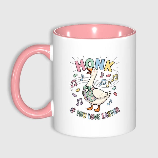 Funny Easter Honking Goose Mug for Easter Lovers Gift