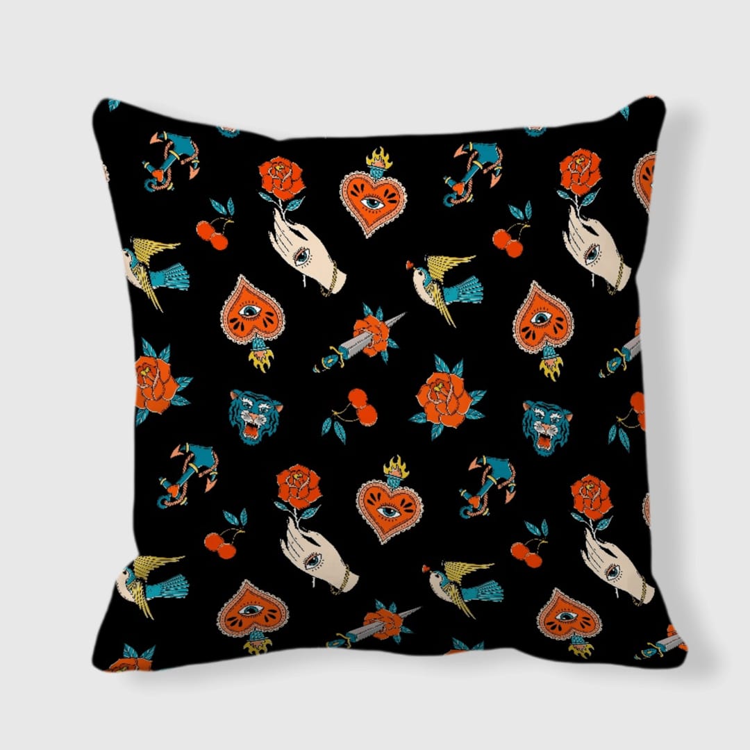 Luxury Double-Sided Satin Pillow – Premium Filling Included | Personalized - 1