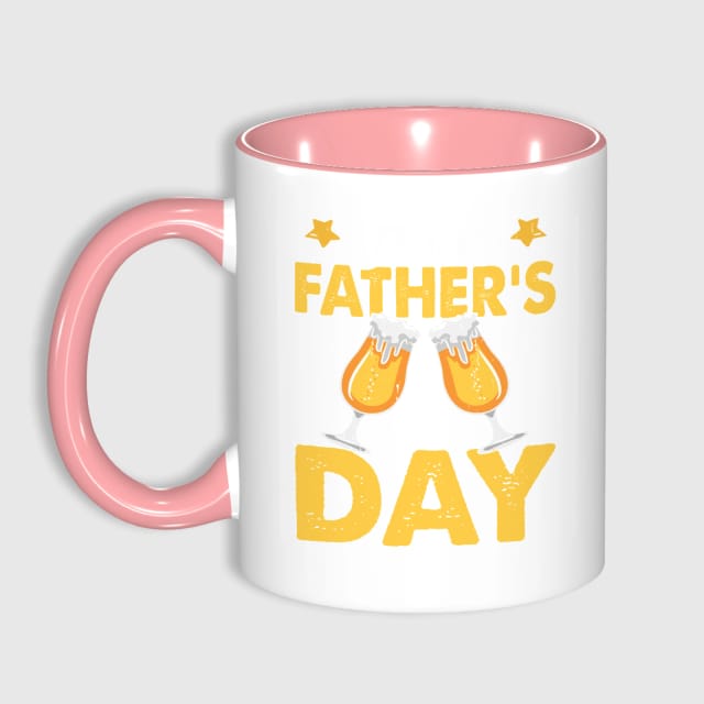 Father's Day Beer Toast Ceramic Mug for Dad Coffee Gift