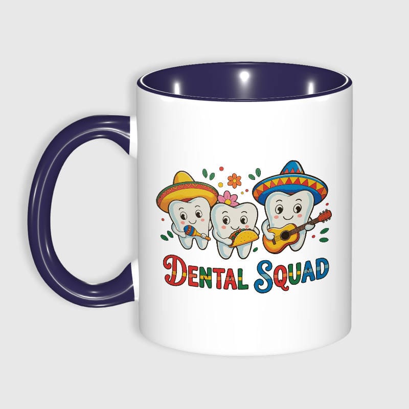 Cute Dental Squad 11oz Mug for Dental Staff Gift