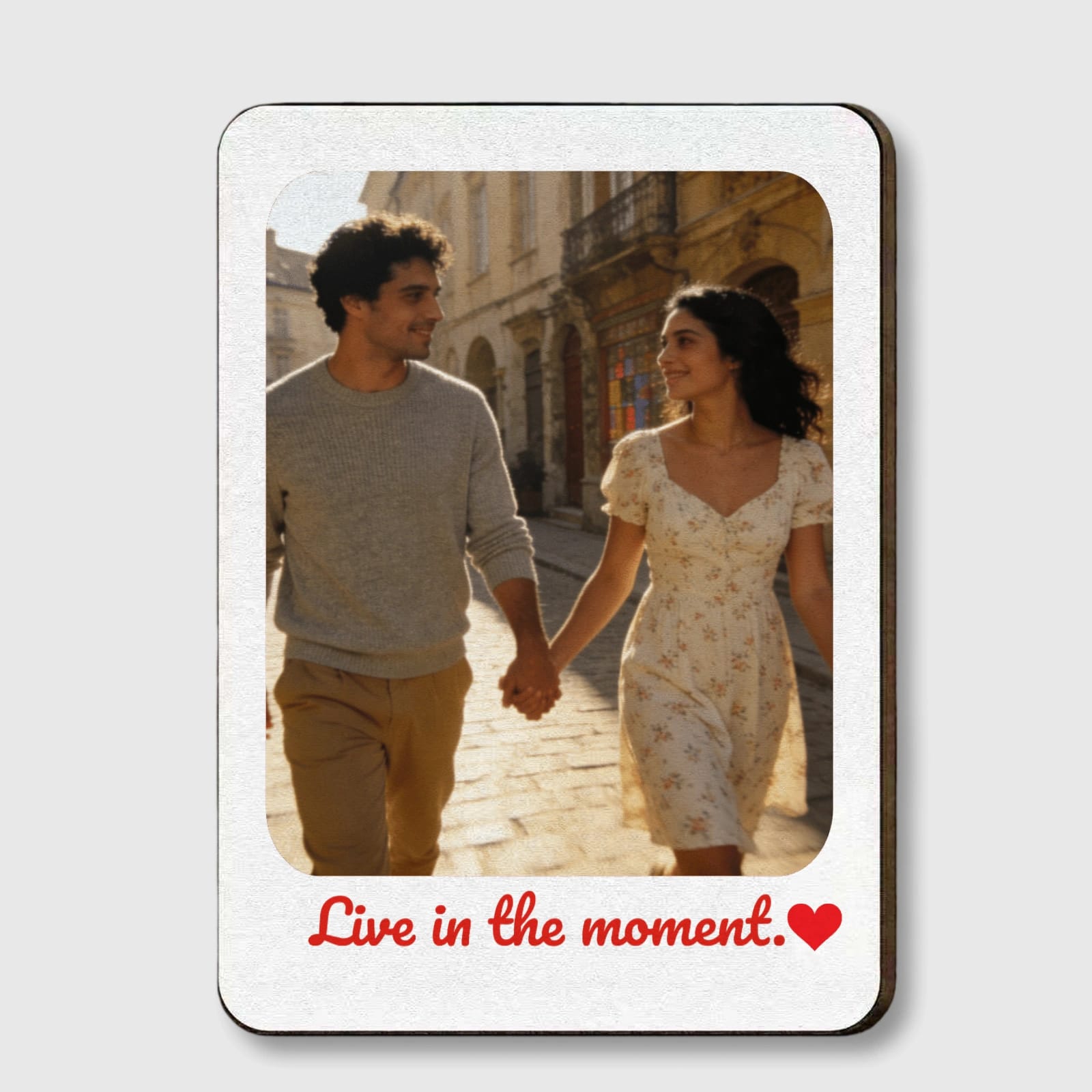 Custom Romantic Photo Car Visor Clip for Couple Anniversary Gifts