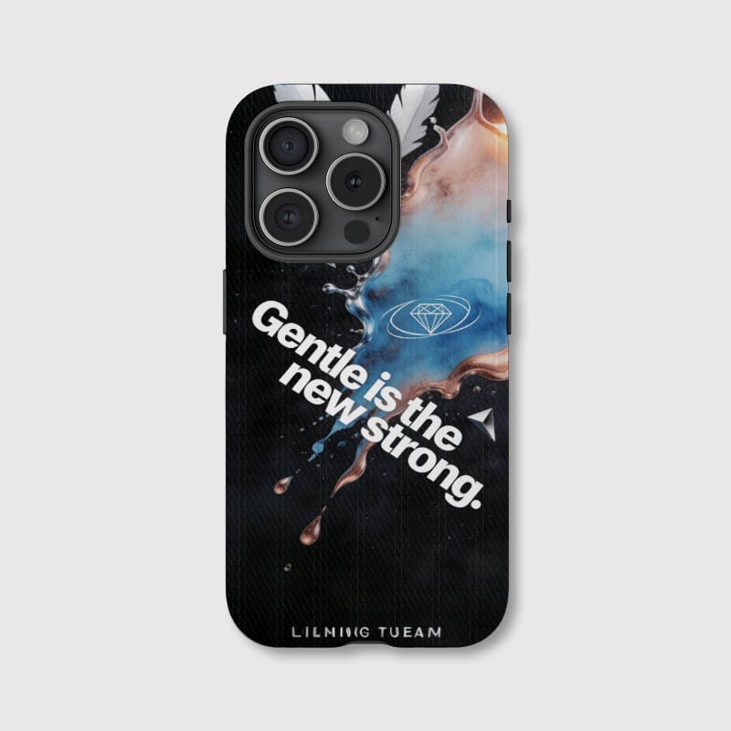 Gentle Quote Diamond MagSafe iPhone Case for Daily Use & Gifting