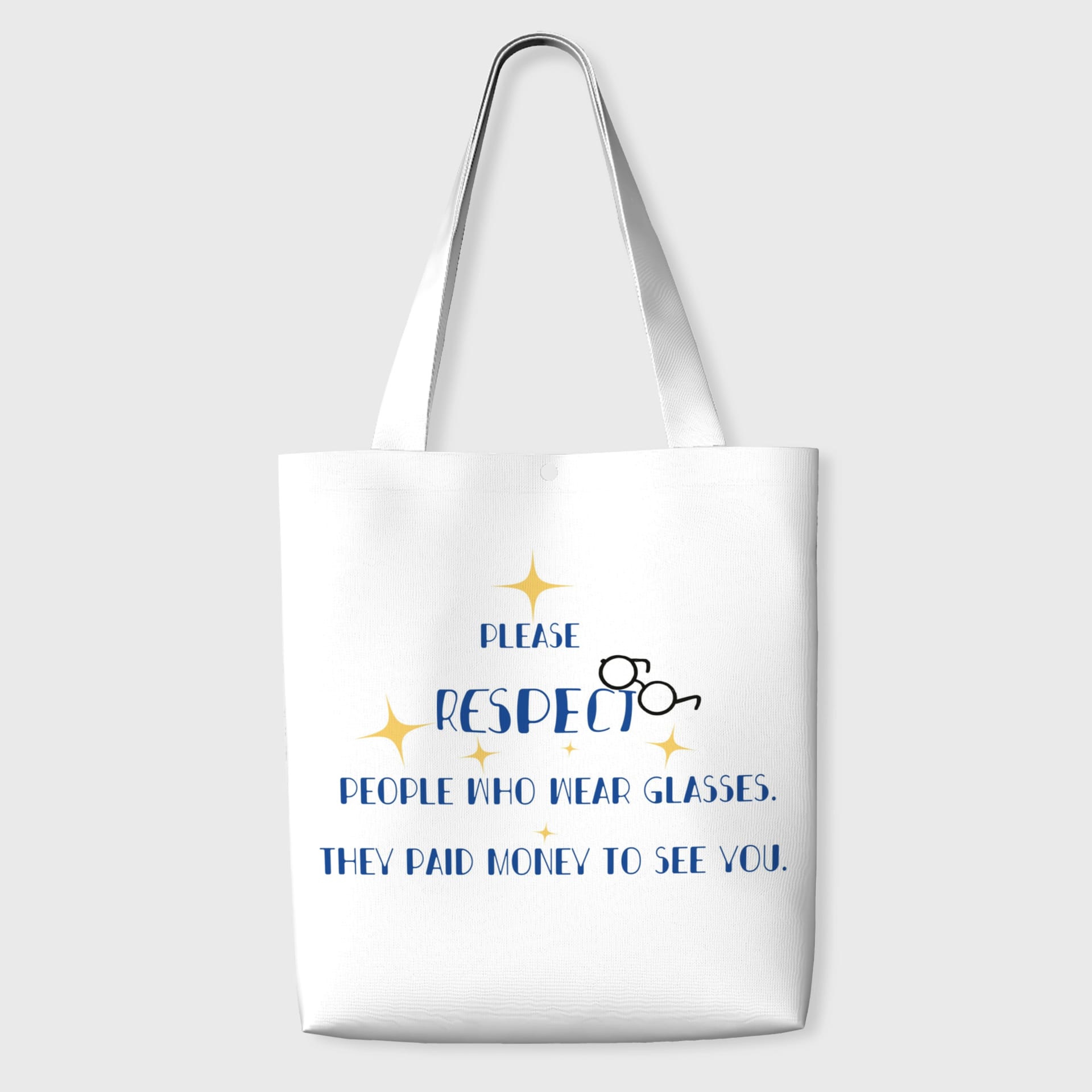 Personalized Canvas Tote Bag – Custom Printed Eco Reusable Bag for Shopping, Books, Work, Everyday Use