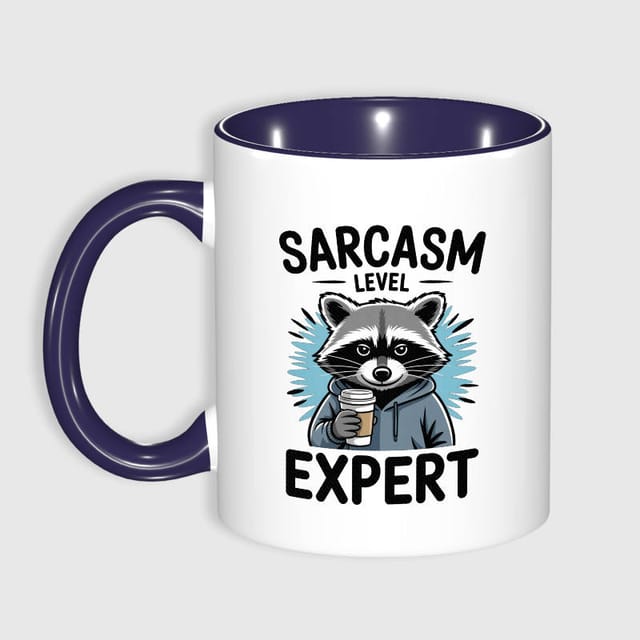Funny Raccoon Sarcasm Mug for Friends Birthday Gift